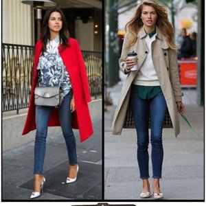 J. Crew Dark Wash Downtown Skinny Jeans